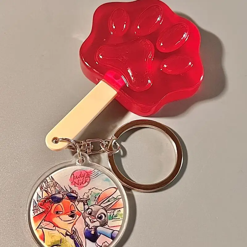 Kawaii ديزني القط باو المصاصة المفاتيح Zootopia الكرتون الإبداعية زيبر اكسسوارات الديكور الفتيان والفتيات لعبة هدية عيد ميلاد
