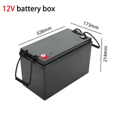 12V Lifepo4 Battery Storage Box Solar Cells 12V 100Ah 105Ah 150Ah 180Ah 200Ah 280Ah Lifepo4 Batteri Box RV Battery Plastic Case