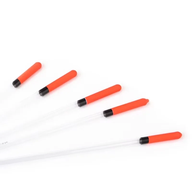 FTK 10pcs/lot 1g/1.5g/2g/2.5g/3g Plastic Fishing Float Tube Carp Fishing Accessary Fishing Tackle Mixed Sizes