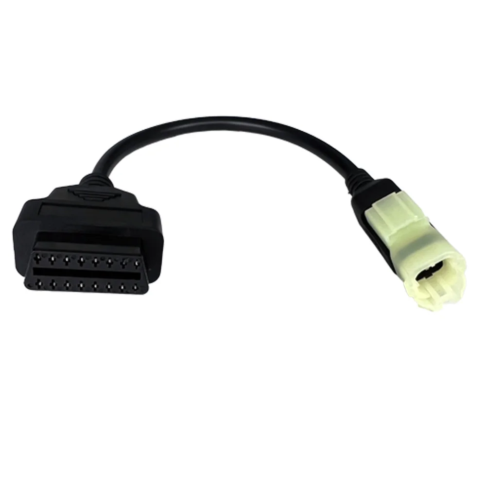 Cable de diagnóstico OBD2 de 4 a 16 pines para motocicleta, conectores de extensión, adaptadores OBD para Honda CBR VFR CRF