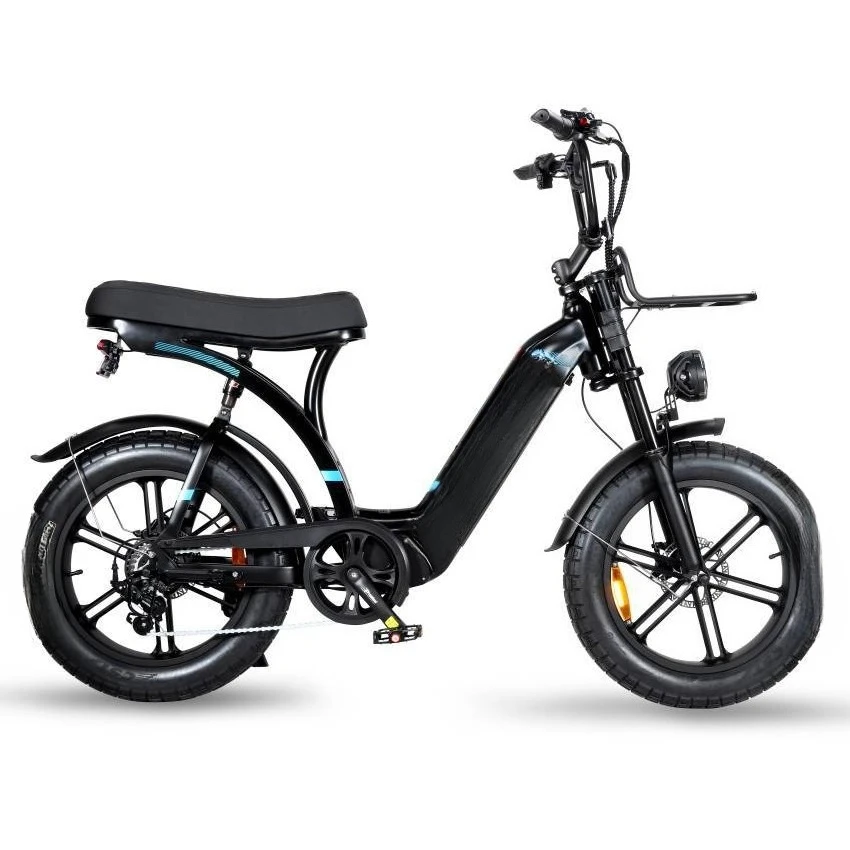 20 inch 48V fat tire snowmobile power bike mountain bike