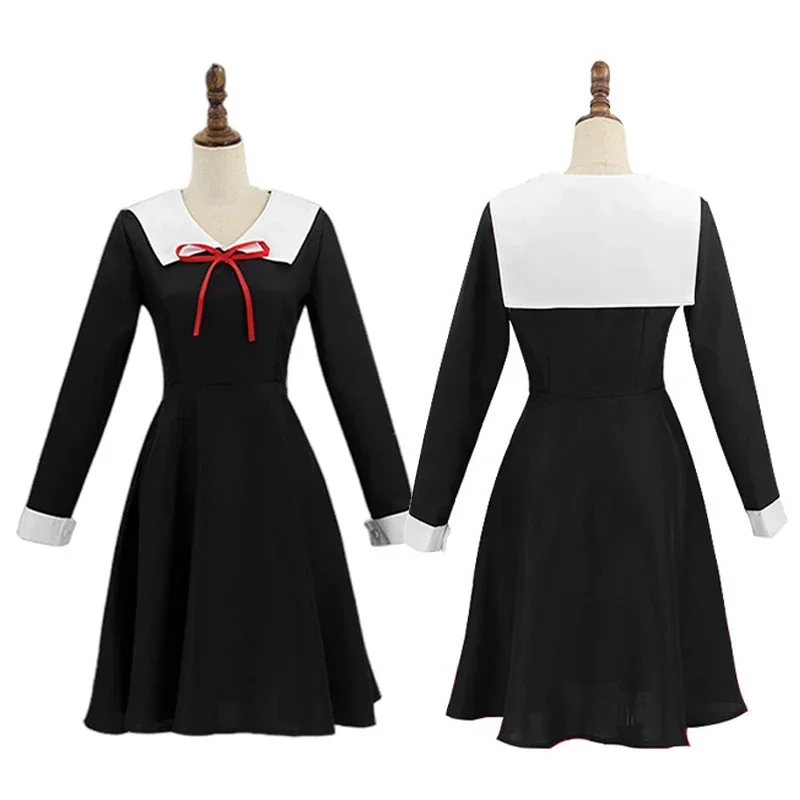 Kaguya Sama love is war shinmiya Kaguya Fujiwara Chika cosplay costume cute anime dress uniform Halloween for women MN7