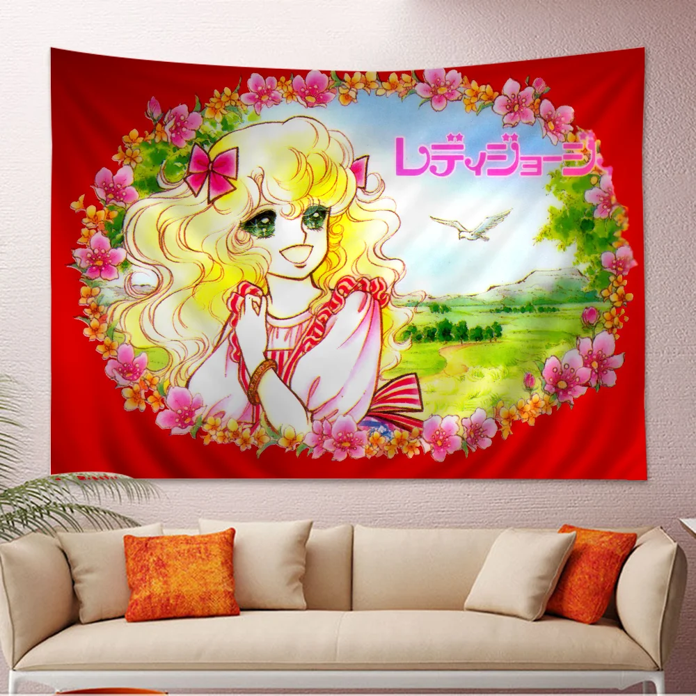 Anime Manga Süßigkeiten DIY Wandteppich für Wohnzimmer Wohnheim Dekor Wand kunst Dekor