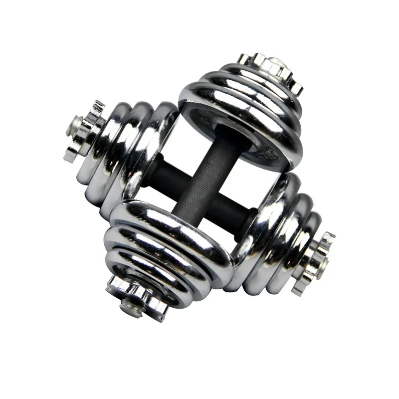 

20kg 30kg 50kg Adjustable Electroplate Fitness Exercise Gift Packaging 30 Cheap 15 kg Cast Iron 15kg Set Gym Equipment Dumbbell