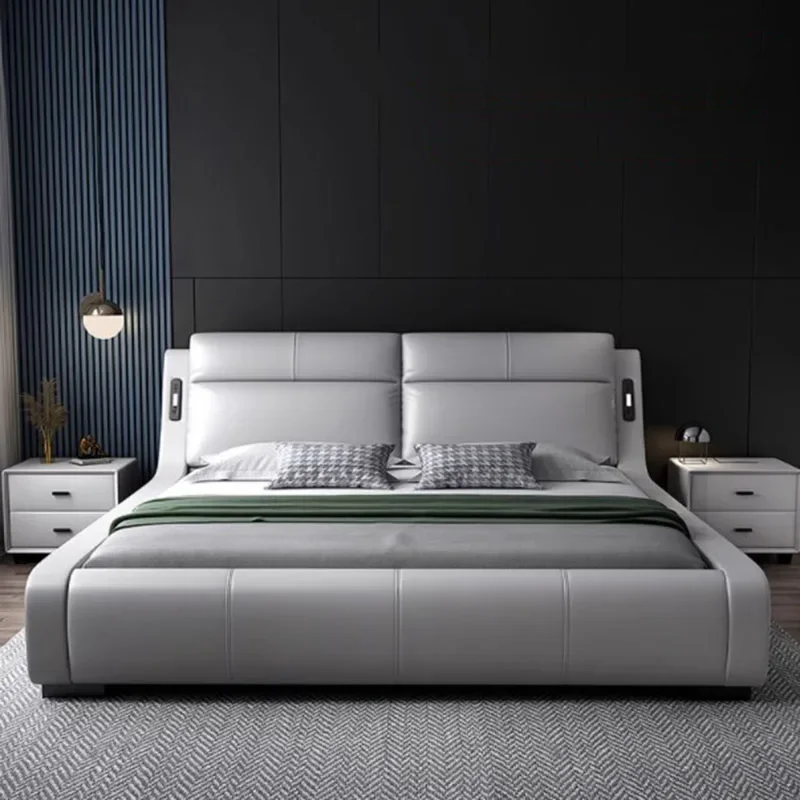 

Простой каркас кровати размера «queen-size» King High End Twin Спальня Каркас двуспальной кровати Эстетический элитный спальный шкаф Cabeceiras Para Cama Furniture