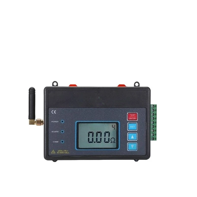 Contact Online Grounding Resistance Tester 2900B Real-time Monitoring Three-Wire Method RS485 Communication