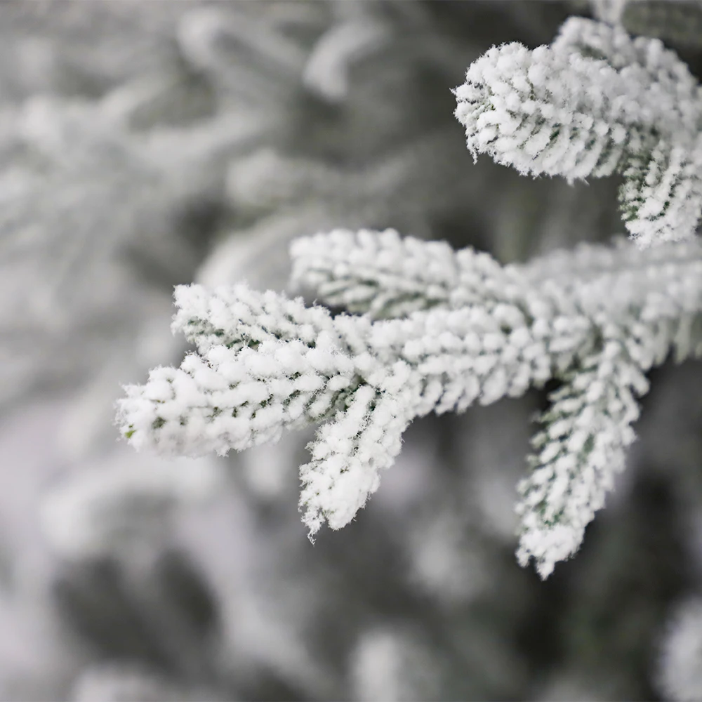 Mixed Christmas tree Falling snow White simulated plant Artificial flocking Large Christmas tree