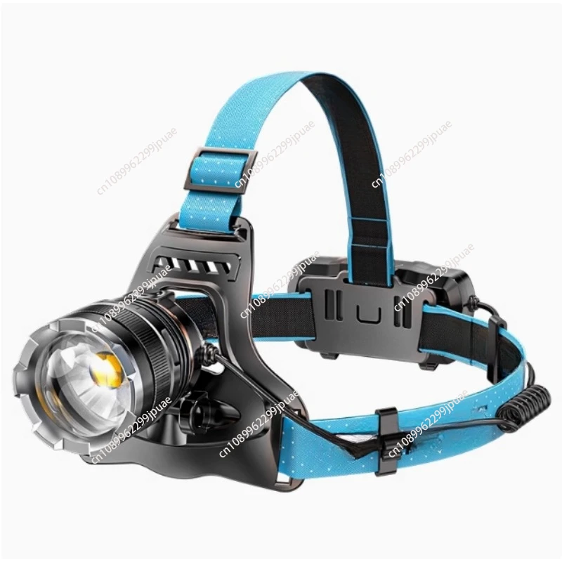 Strong light outdoor charging fishing special headset night fishing induction ultra-bright 52000 ultra-long battery life