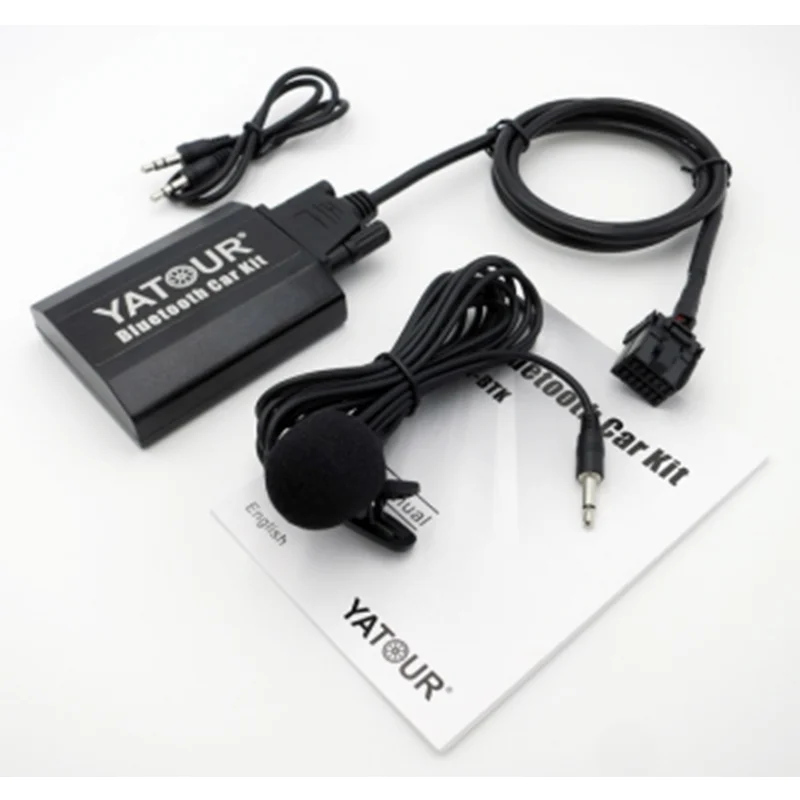 Bluetooth Audio Yatour (yatur, yutura) samochodowy sprzęt Audio AUX dla Ford Focus MK1 6000CD RDS EON 5000RDS samochodowy odtwarzacz MP3 Adapter AUX