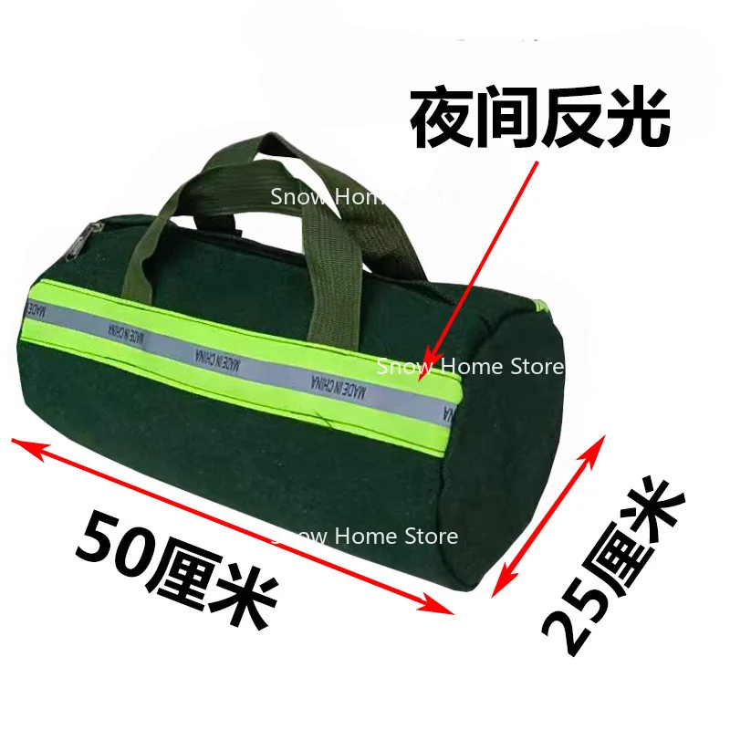 Thickened Auto Maintenance Tool Kit, Canvas Auto Repair Kit on-board Tool Car Repair Storage Cloth Bag