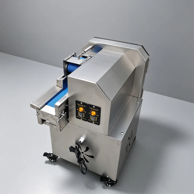 Electric Vegetable Cutting Machine Multi-functional Slicing And Cutting Section Automatic Commercial Vegetable Cutter Machine