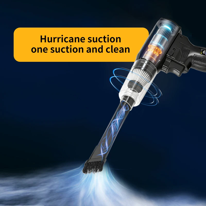 40mm turbo ventilador sem escova poderoso ventilador de ar velocidade do vento 500g espanador de ar aspirador de pó para carro/teclado/pc/casa multi-functiona