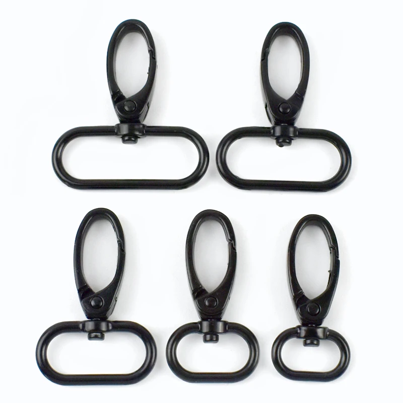 Meetee 30Pcs 16/20/25/32/38mm Metall Schnallen Tasche Hund Kragen Gurtband Swivel verschlüsse Hummer Trigger Clips Snap Haken DIY Zubehör
