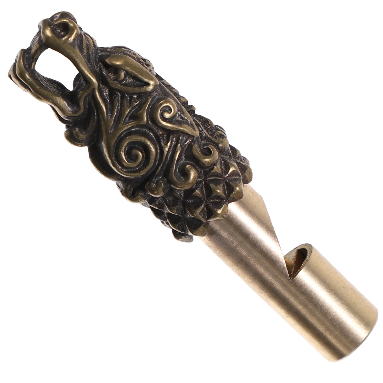 صافرة المفاتيح النحاس الحيوان رئيس المحمولة في الهواء الطلق ملحق الطوارئ بقاء التدريب المشي لمسافات طويلة التخييم هدية