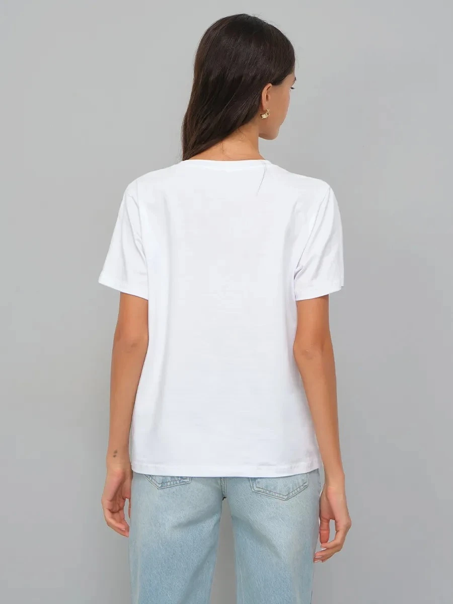 여성용 플러스 사이즈 프린트 반팔 티셔츠, 루즈하고 캐주얼하며 부드럽고 편안하며 통기성이 뛰어난 야외 스포츠