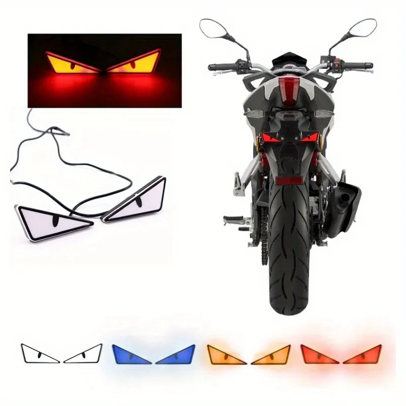 

Universal Motorcycle LED Demon Eye Light Devil Eye Demon Evil Eyes Headlight Dynamic Devil Eye Car 12v Headlights for Any Car
