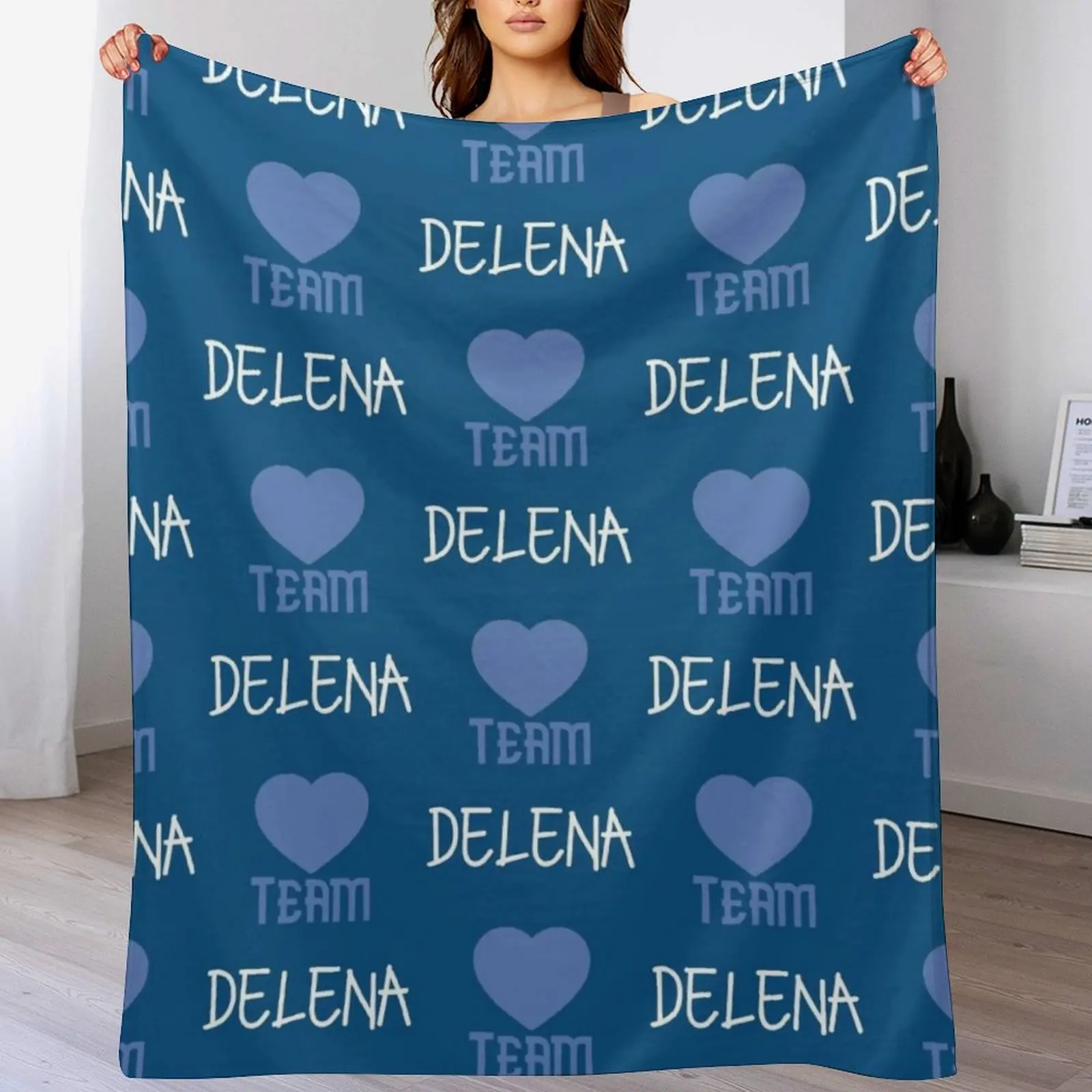 

Team Delena Throw Blanket Decorative Sofas Luxury Thicken christmas gifts Decorative Beds Blankets