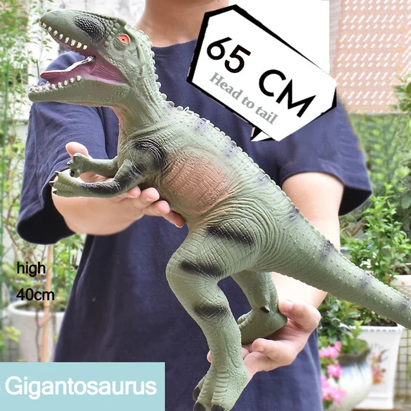 68CM Big Size Dinosaurus Speelgoed Jurassic Park Tyrannosaurus Rex Zachte Puppets Velociraptor Shark Dinosaur Worlds Model Speelgoed voor jongens