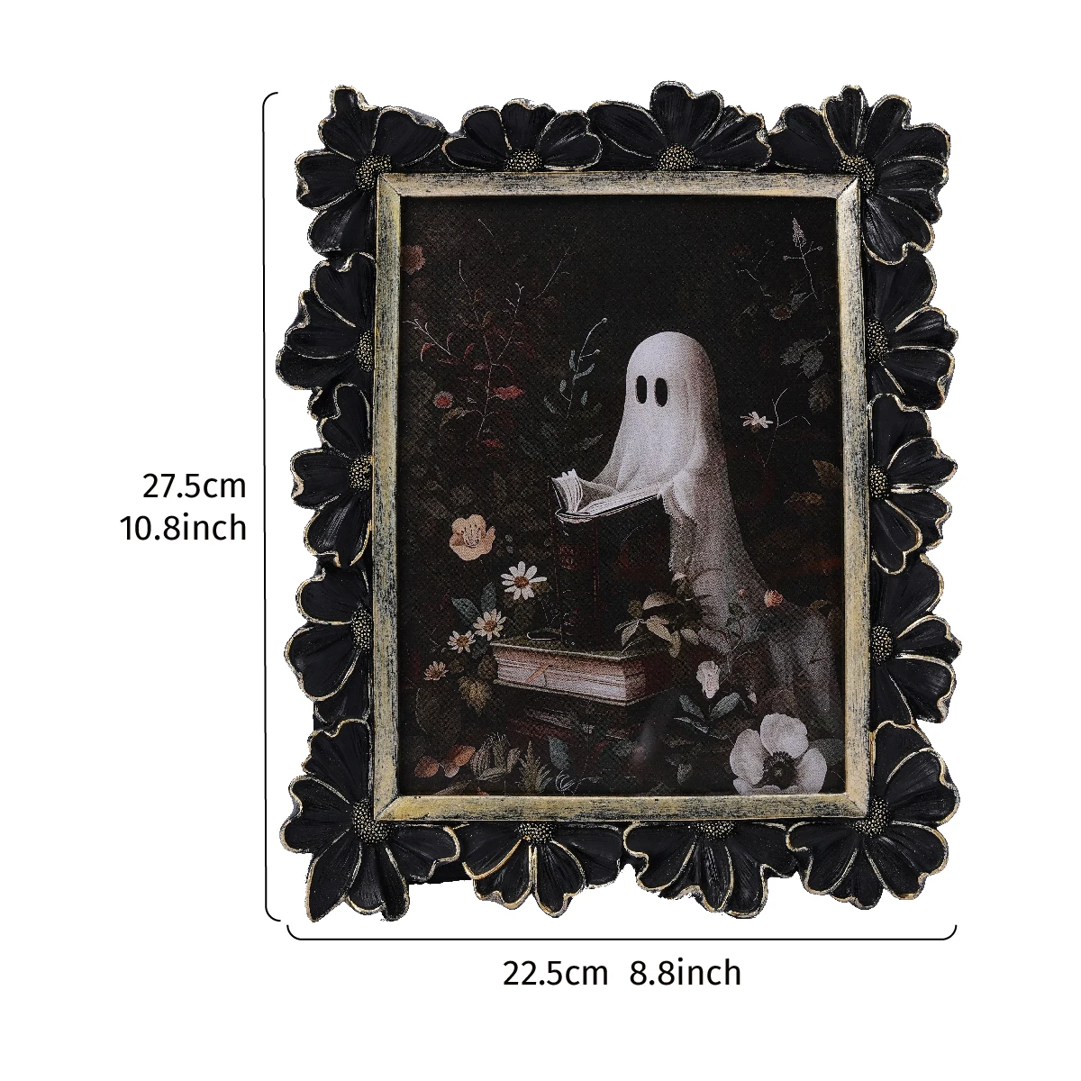 Halloween-Themed Resin Photo Frame