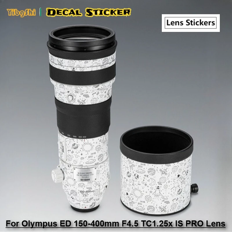

For Olympus ED 150-400mm F4.5 TC1.25x IS PRO Lens Decal Skin 150-400 Len Stickers 150400 Wrap for Olympus 150-400F4.5 Skin