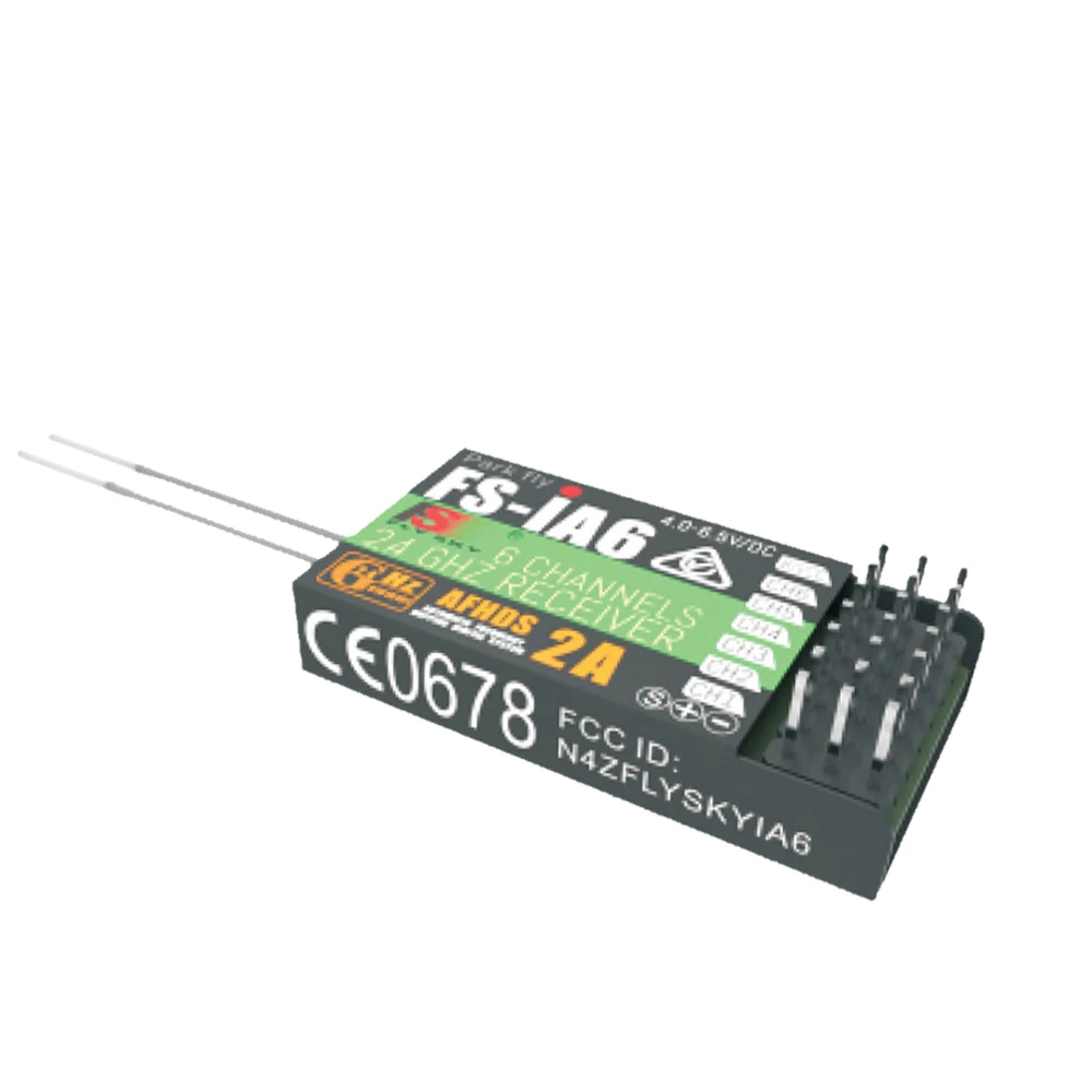 Original Flysky FS-IA6/FS-IA6B 6CH 2,4G Antena Dual RC Receptor Para Flysky FS-I6 FSI6 FS-i6 Receiver for Flysky Transmitte