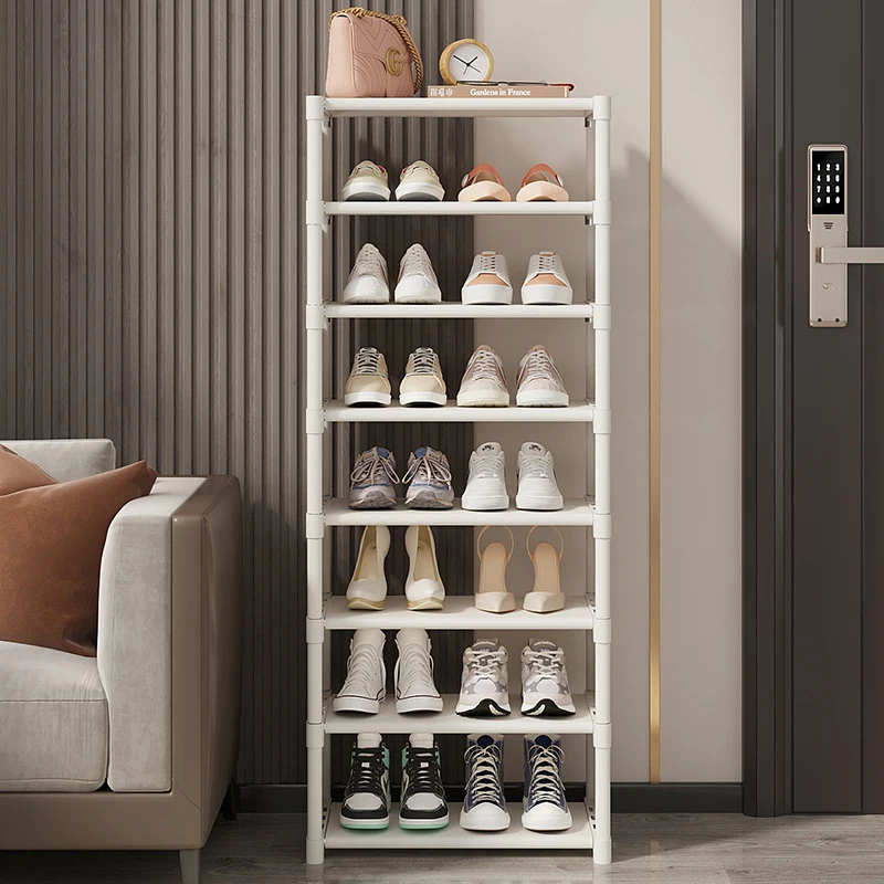 Simple Shoe Cabinet Household Multi-Layer Sports Shoes High Heels Storage Rack Bedroom Dormitory Bag Debris Organizer Rack