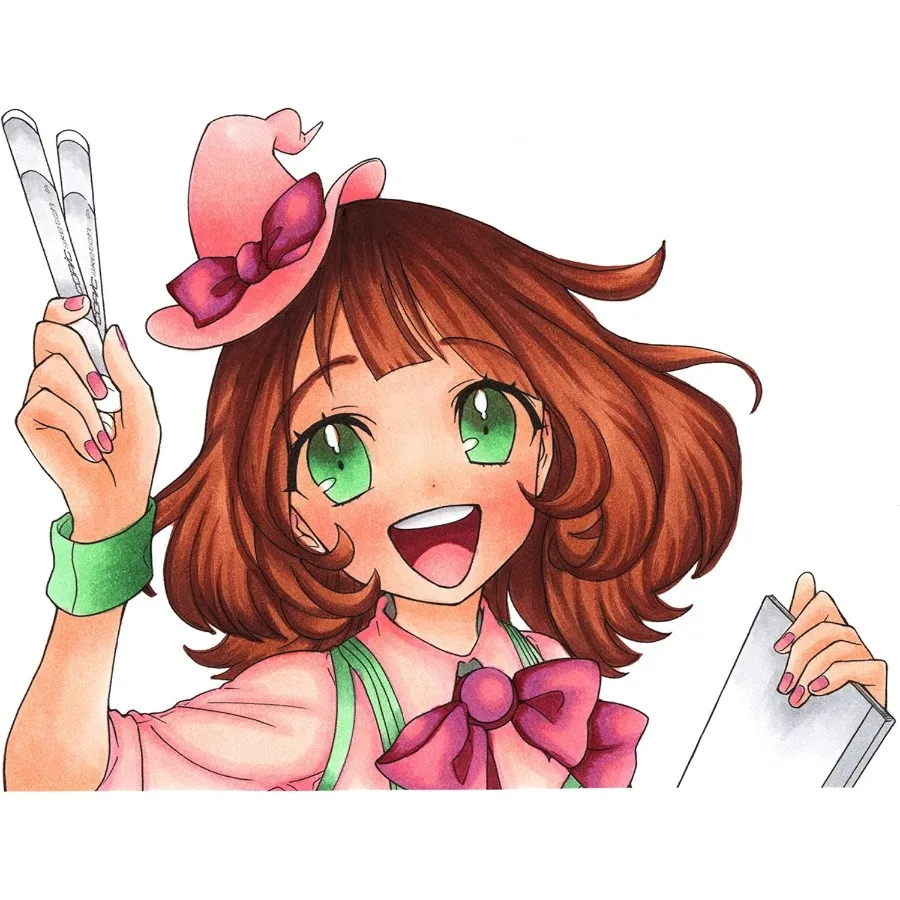 Copic Ciao Alcohol Markers 6 Colors Dual Brush Tip Art Marker for Adults/Teen Artists Creators Permanent Blendable Sketch Marke