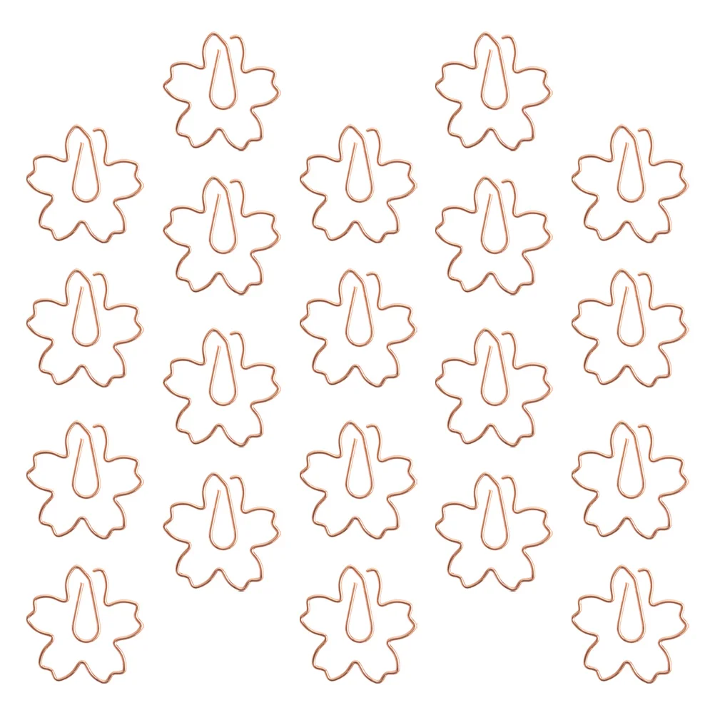 Bookmark Paper Clips, Suporte De Foto, Material De Escritório, Forma, 20Pcs