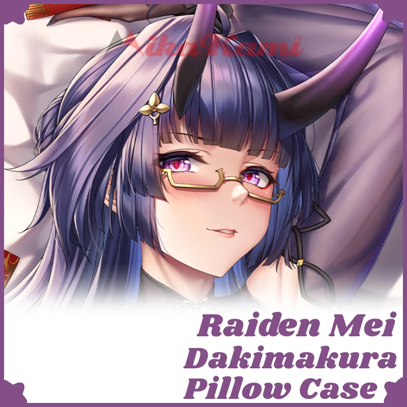 

Raiden Mei Dakimakura Honkai Impact 3, сексуальная наволочка, обнимающая наволочка, наволочка отаку для всего тела, домашнее постельное белье, декор, подарок