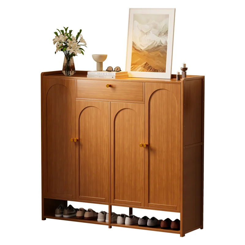 

Nordic Door indoor large-capacity dust-proof shoe rack, simple multi-layer dormitory storage and finishing rack