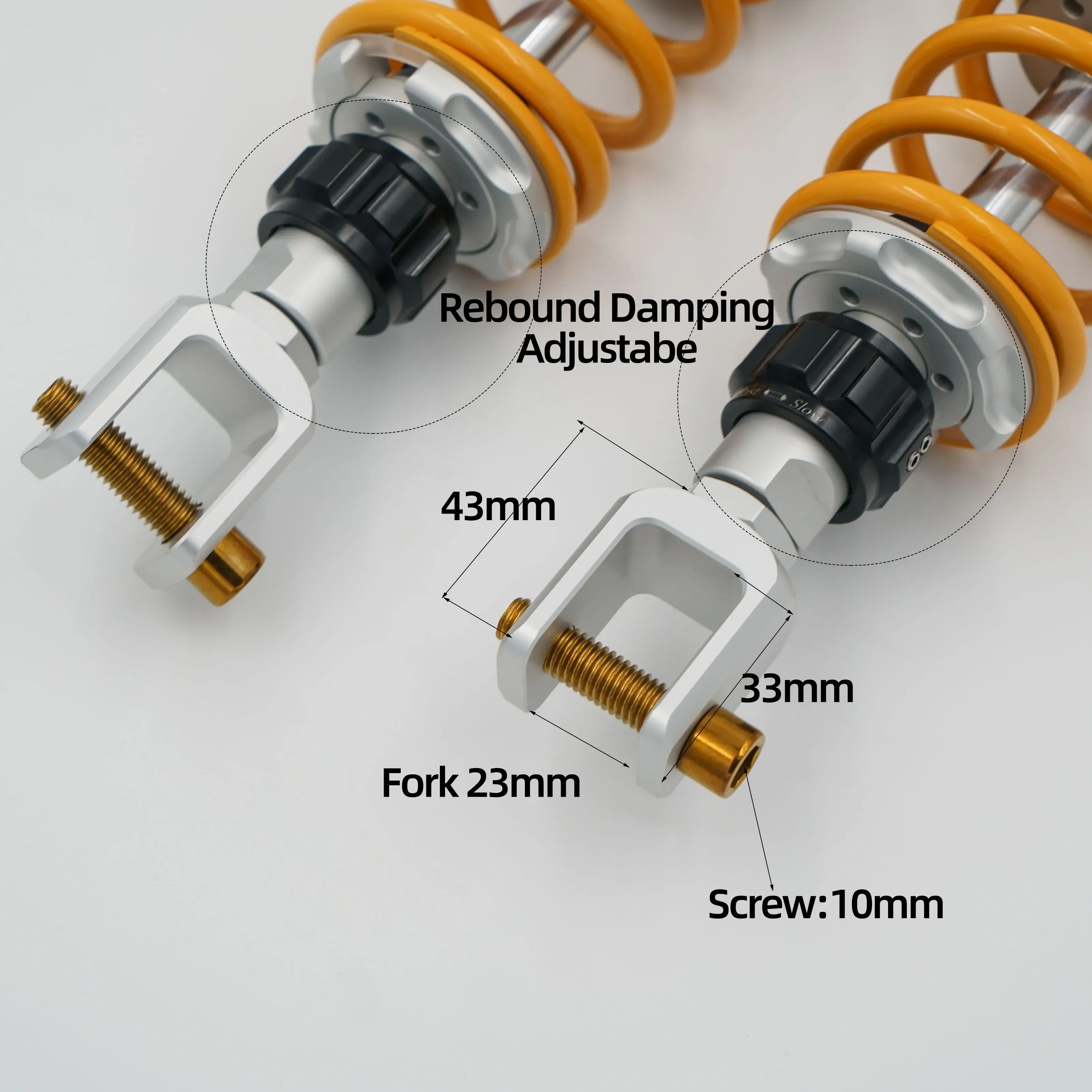 Fork 23mm 1Piece 300mm 320mm 340mm 360mm 375mm 305mm 325mm 345mm 365mm 380mm  rear shocks for Honda NS150G,Joymax Z300, SYM ADV