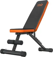 Weight Bench for Home Gym, Adjustable and Foldable Weight Bench, Multi-Purpose Workout Bench for Bench Press Sit up