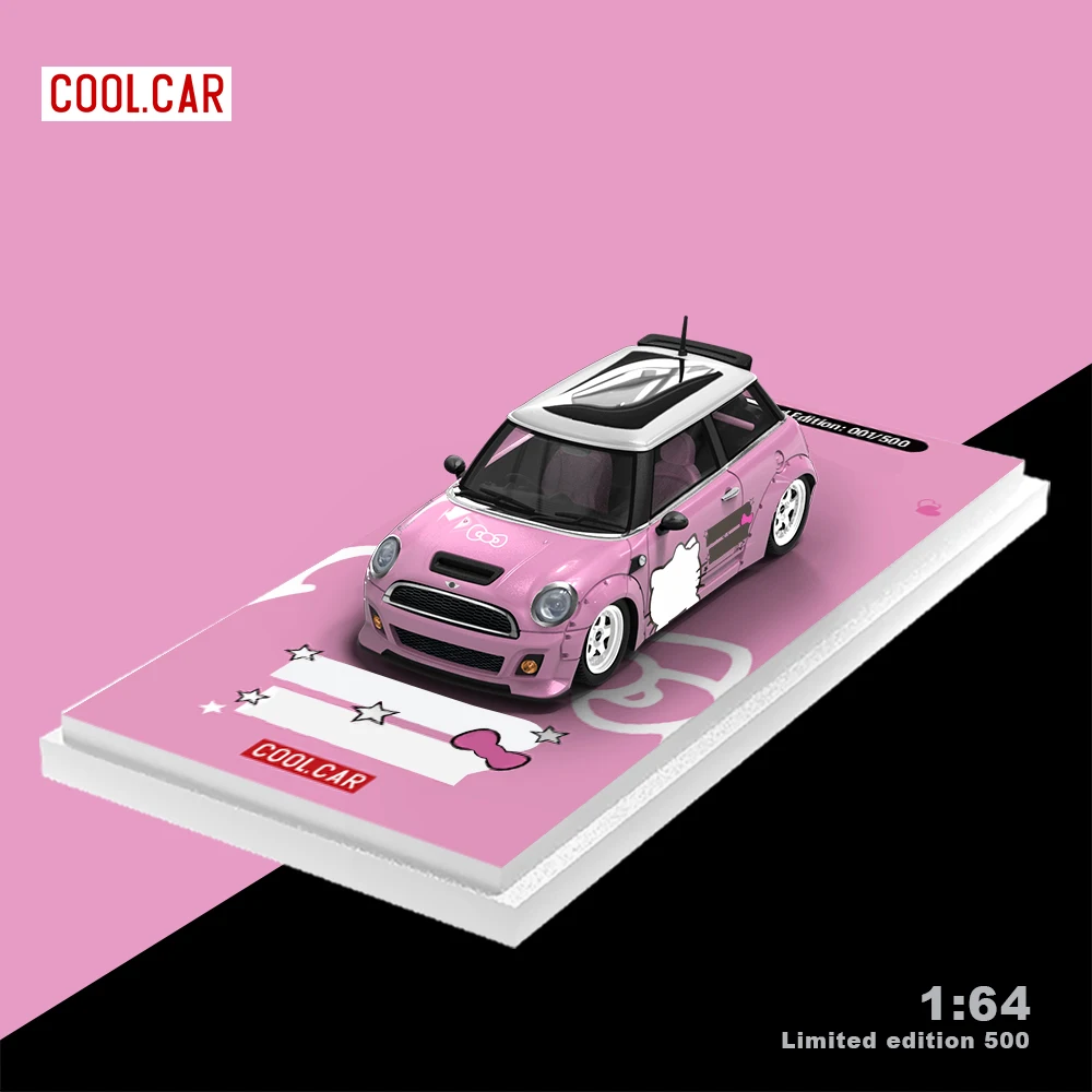 *Pre-order*Cool Car 1:64 Pink Painting Simulation Alloy Car Model, Action & Toy Figur for Collection&Display&Gift