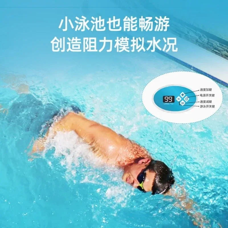 Swimming Pool Countercurrent Trainer Large Sprinkler Surf Pump Wall Mounted Water Pusher Surf Machine
