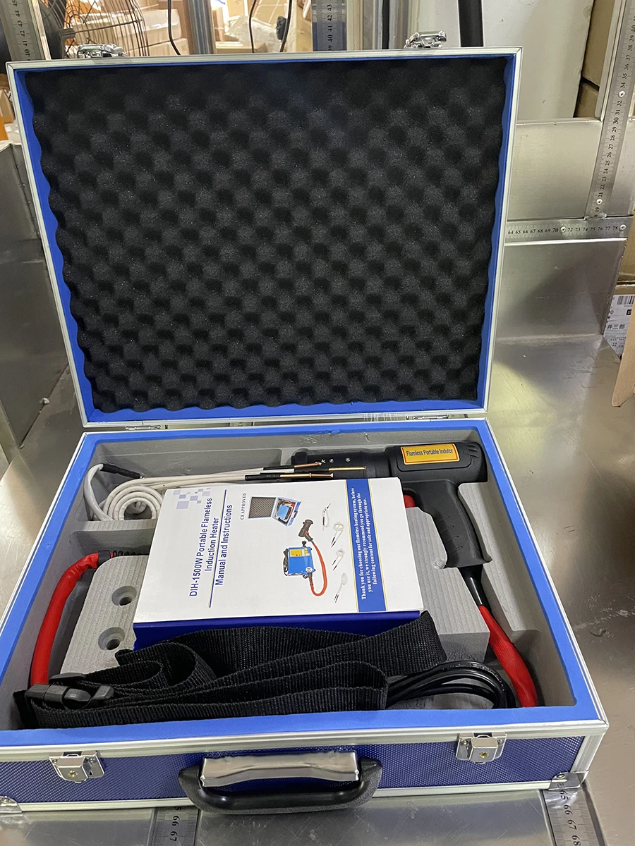 Nut Screw Heater Hand-held 1500W Split-type high-frequency Magnetic Induction Heater Bolt Remover Repair Machine