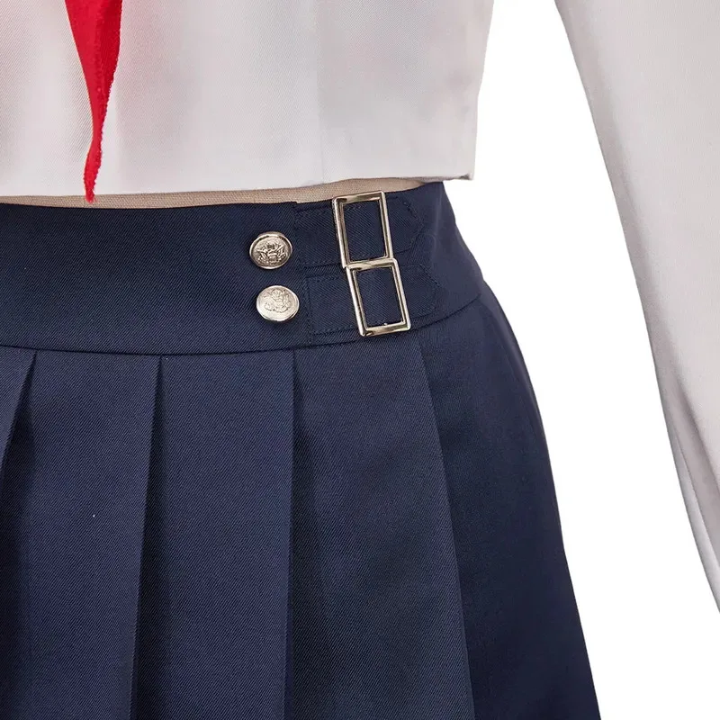 CyAnime 게임 파이널 판타지 VII 코스프레 FF7RB 티파 록하트 스커트 의류 파티 롤플레잉 의상 복장 할로윈 카니발