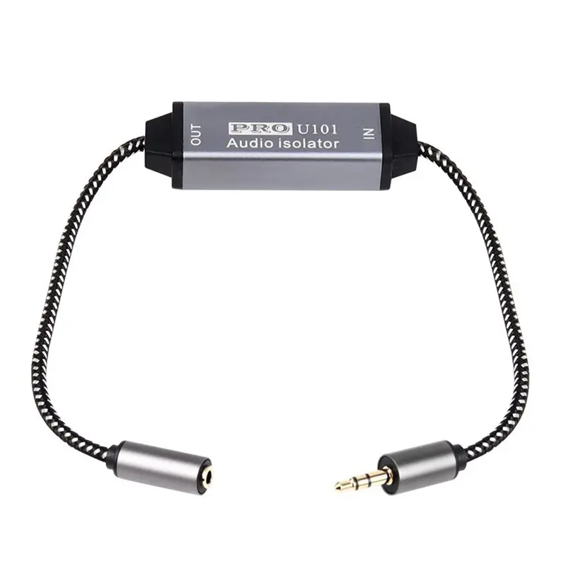 Audio-Signal-Rauschunter 3,5 mm 3,5 AUX Audio-Isolator Rauschfilter Stromunterdrücker