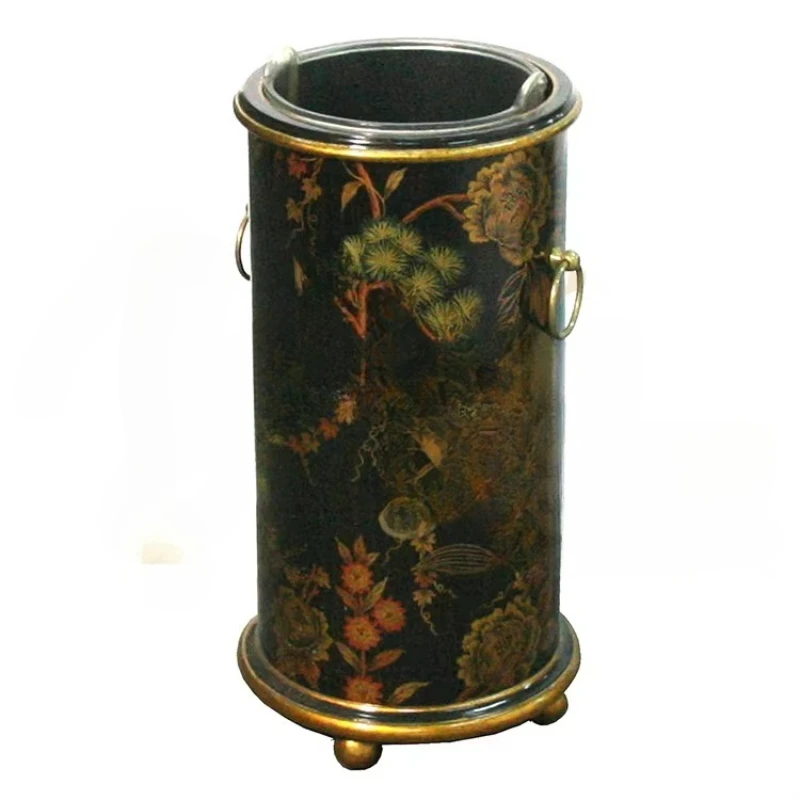

Yips LD-2006-1933 Европейская серия, роскошная деревянная подставка для зонтов, ручная роспись, цветочный узор, украшение для дома