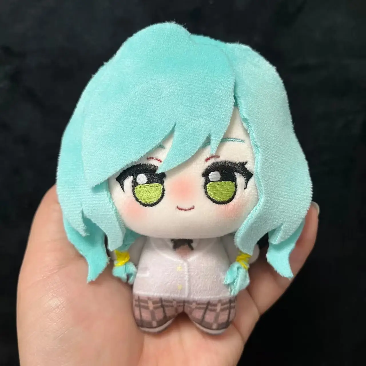 10cm Hinata Hikawa Urocza Bawełniana Lalka z Nadrukiem do Wyrobu Breloków lub Prezentów dla Przyjaciół Dorosłych i Dzieci, Mini Kolekcja dla Fanów