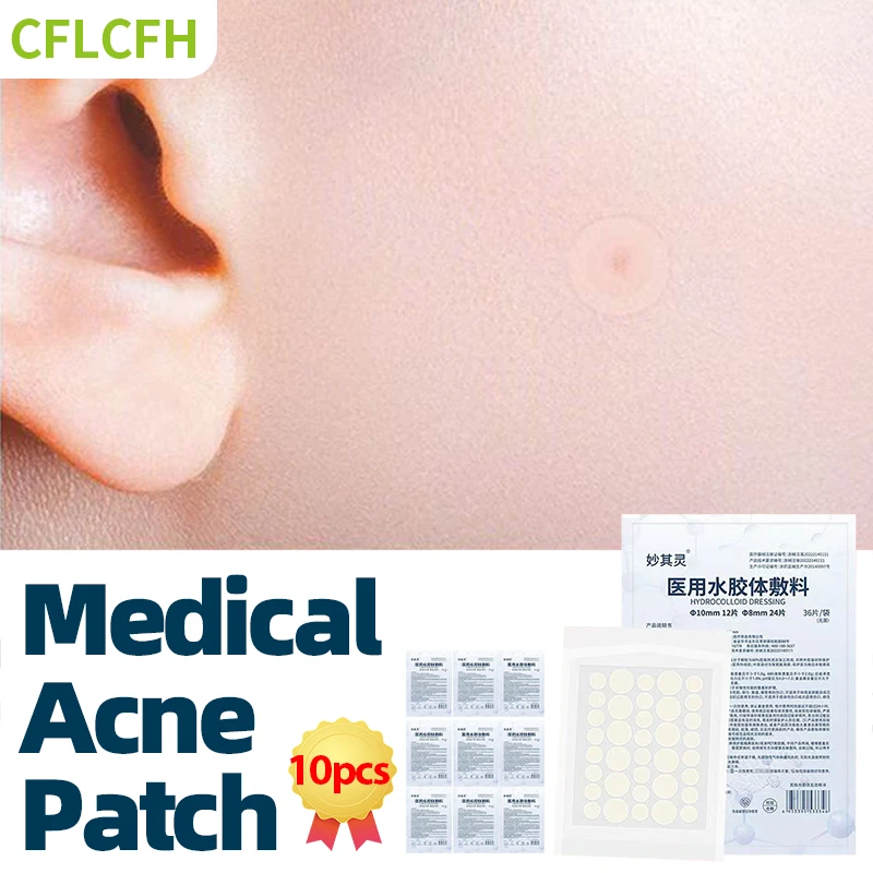 Invisible Acne Patch Hydrocolloid Patches Concealer Repair Sticker for Pimple and Marks Closed Acne