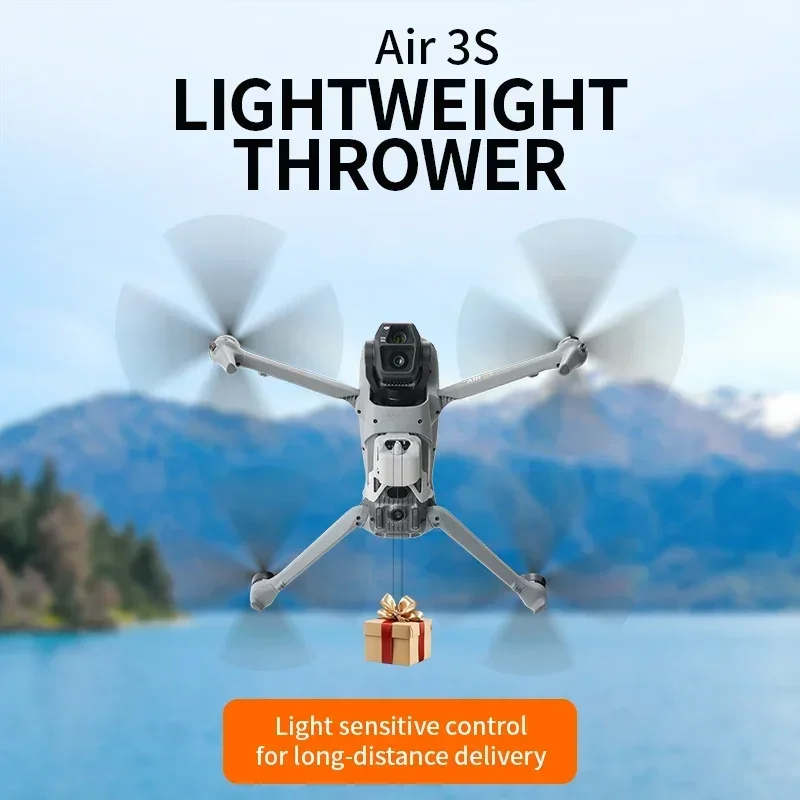 Quickly DeliveryAirdrops Transport System For Air 3s Drone Accessories Thrower Payload Dropper Transport Device For Fishing Wedd