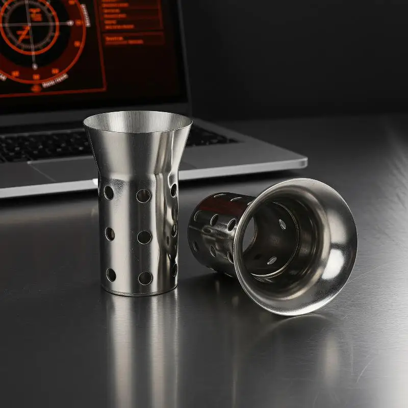 Inlet Motorcycle Exhaust Muffler Adjustable DB Killer Noise Sound Eliminator