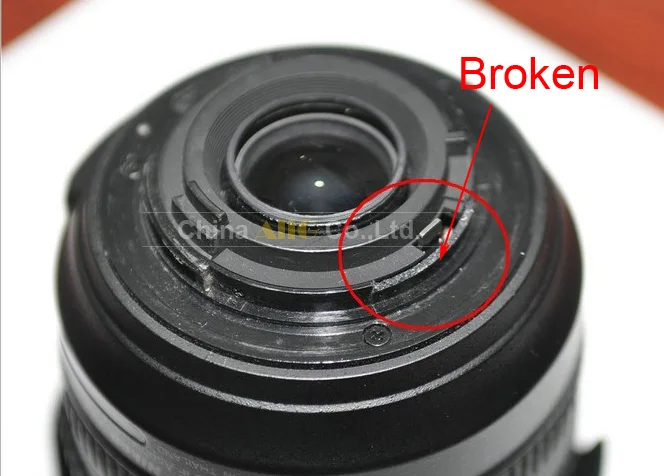 For Nikon 18-55mm 18-105mm 18-135mm 55-200mm Lens Replacement AI Bayonet Mount Ring Damage Part Adapter