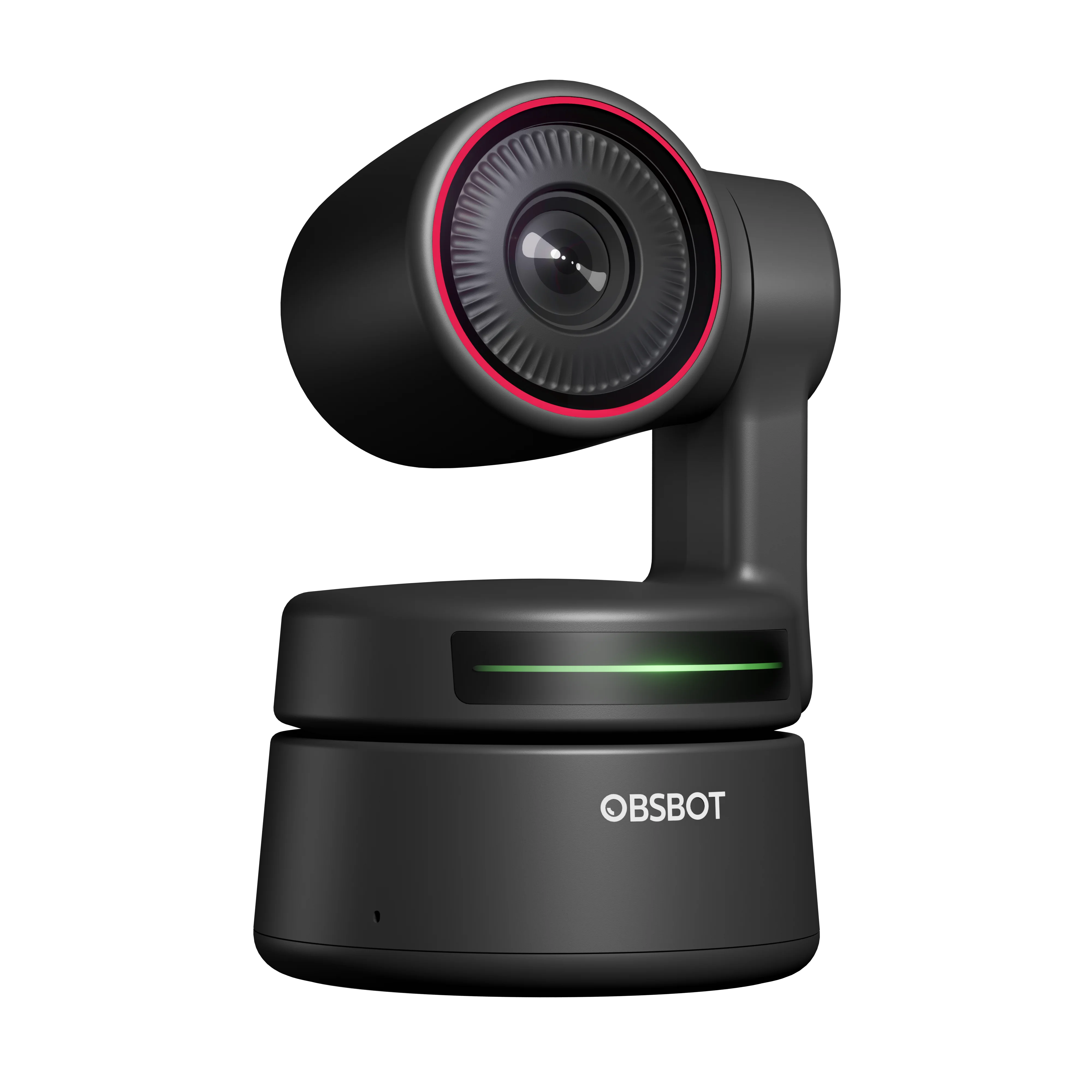 

OBSBOT Tiny 4K AI-Powered PTZ 4K 4X Webcam Dual Omni-directional Microphones Plug and play for Remote Class with Gesture Control