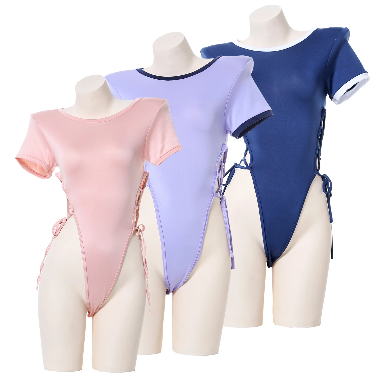 

Maid Uniform Women Evening Dress Japan Popular Anime Role Play Costumes Animation Show Short Skirt Sleeveless Swimsuit Hollow