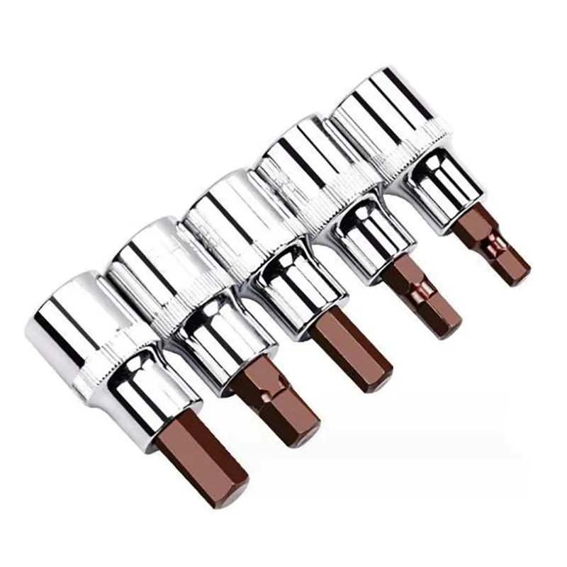 1/4 Inch Screwdriver Bit Socket Set Hex Screw Driver H2 H3 H4 H5 H6 H7 H8 H10
