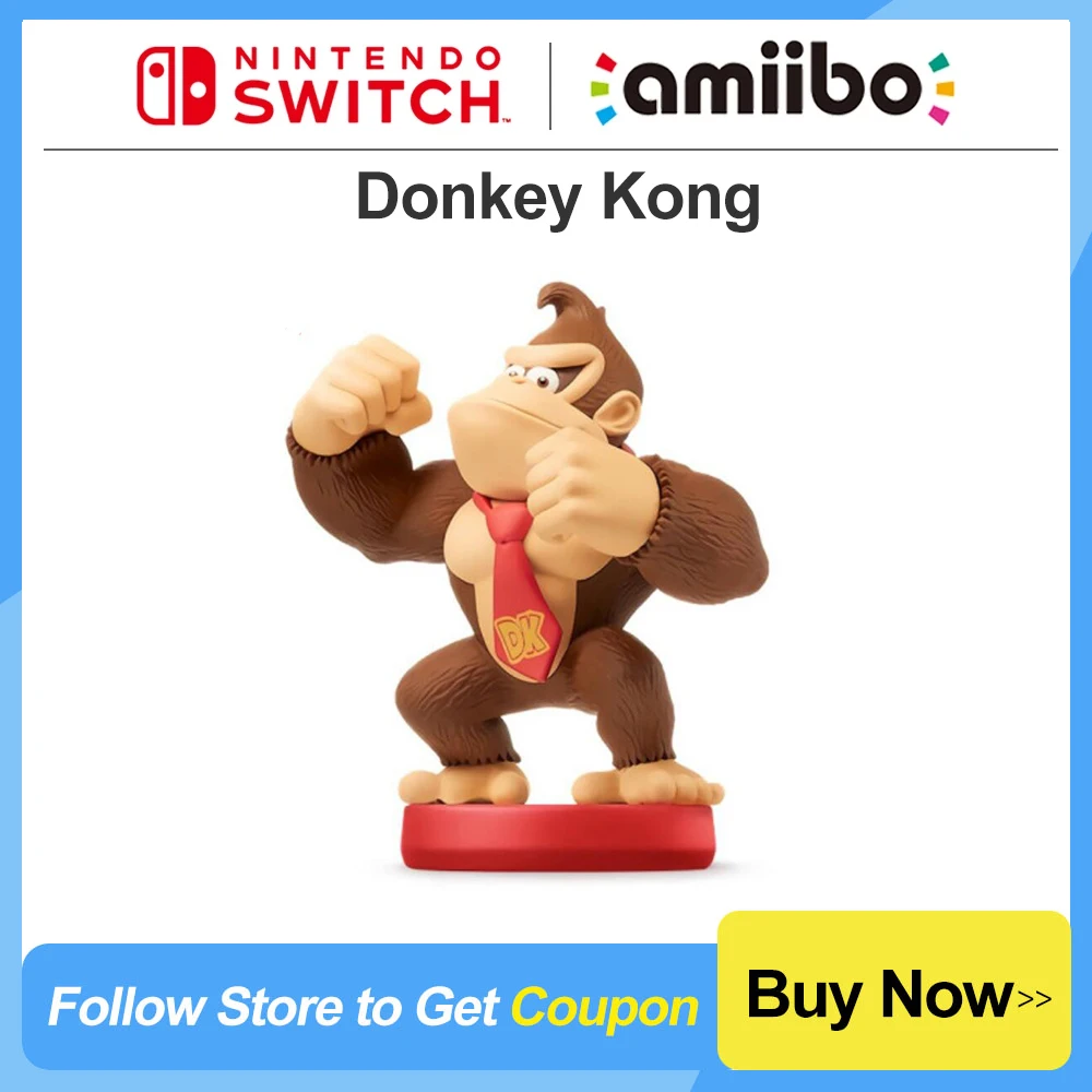 

Nintendo Switch Amiibo Donkey Kong for Nintendo Switch and Nintendo Switch OLED Game Interaction Model Super Mario Party Series