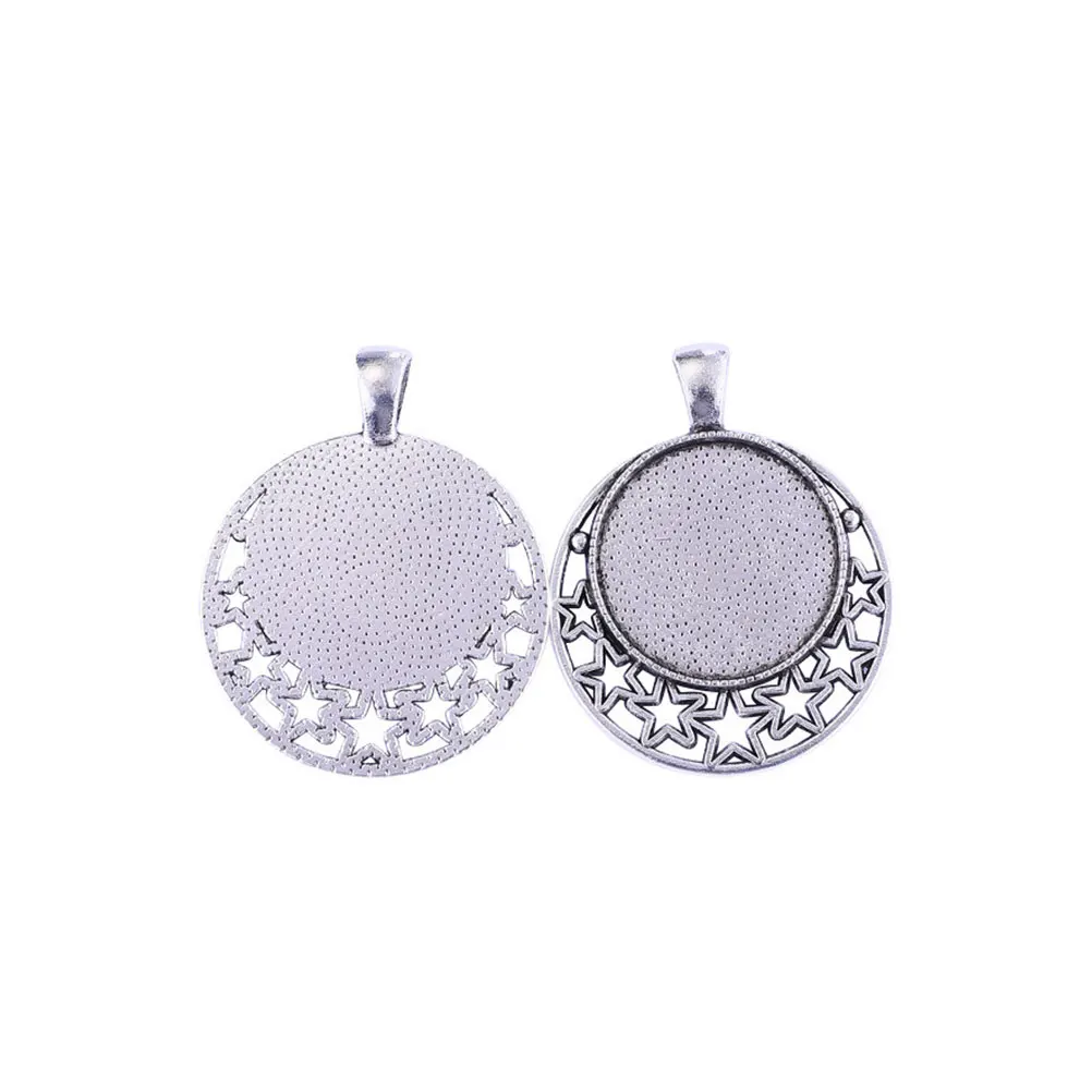 

100pcs Alloy Pendant Charms Simple Stylish Unique Shape Design Jewelry Making Accessories Silver DIY Craft Project Gifts