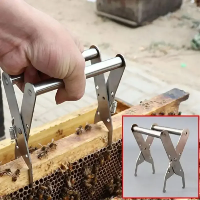 

Bee Hive Frame Clip Bee Nest Box Frame Holder Capture Grip Beekeeper Beekeeping Equipment Bee Queen Rearing System Tool