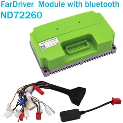 Nanjing Far driver nd72260 48v-72v 80a 3kw DC Sinus welle Elektro roller Roller Bluetooth Debugging Programmierung Motor Controller